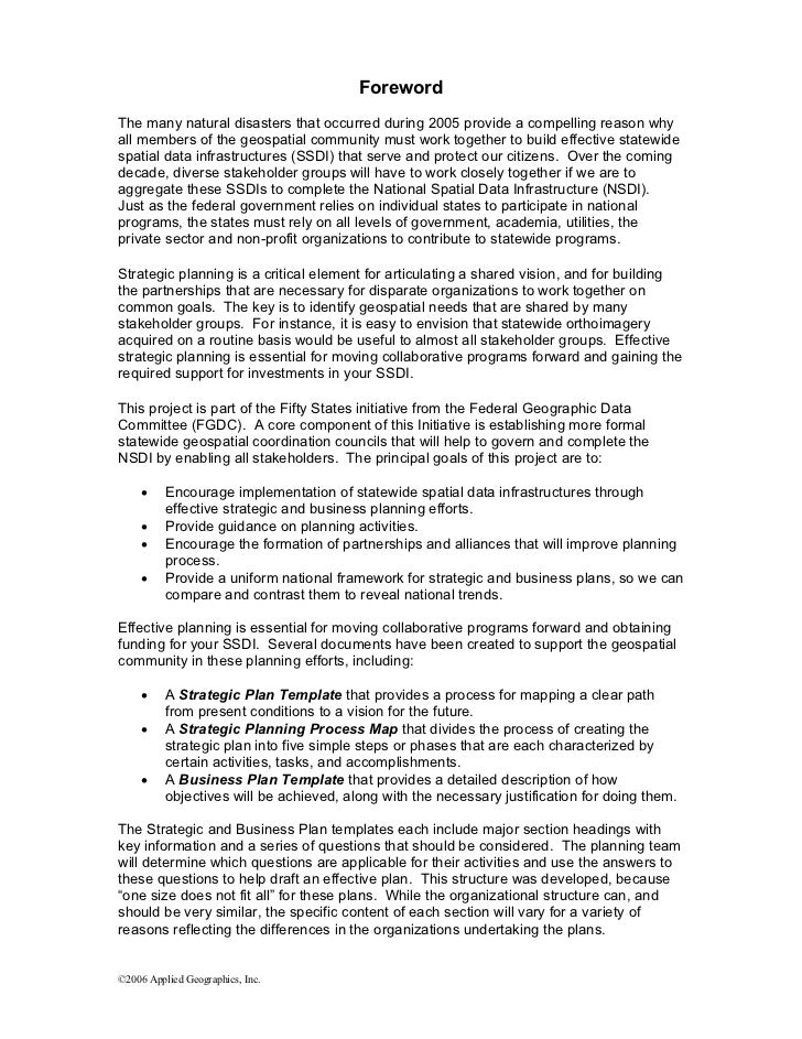 business plan vs strategic plan pdf strategic business plan